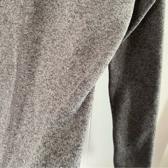 Stio Sweetwater Hoodie Fleece Grey Pullover Zip Hood Outdoor Knit Gorpcore - Picture 3 of 16